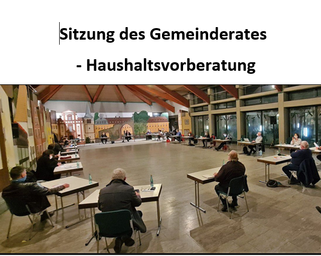 Aus dem Gemeinderat