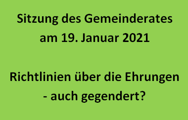 Aus dem Gemeinderat