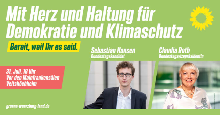 Mit Herz und Haltung für Demokratie und Klimaschutz