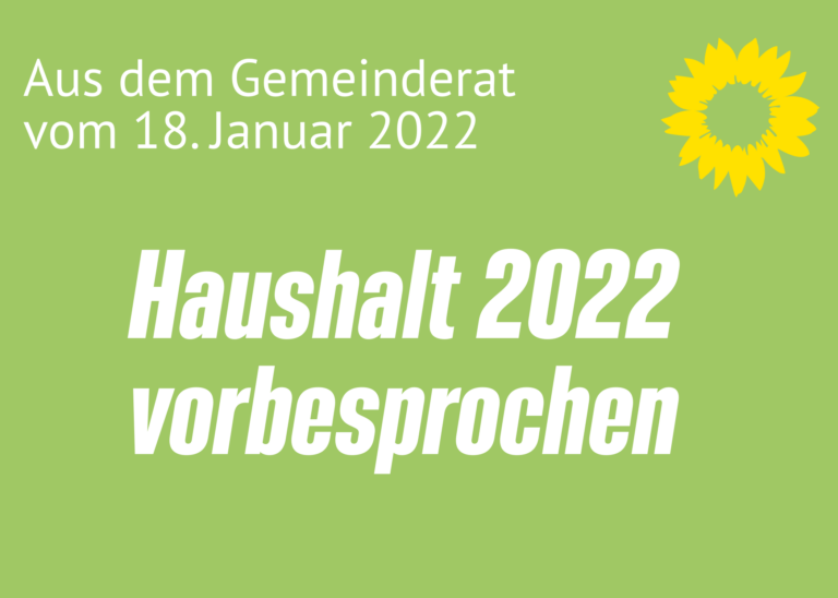 Beschlüsse zum Haushalt