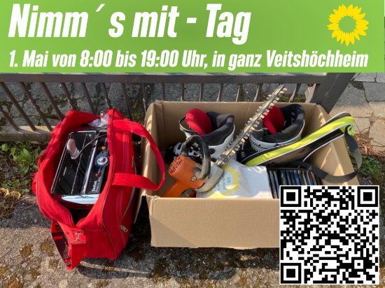 Weitere Informationen zu Nimm´s mit. Anmeldefrist verlängert