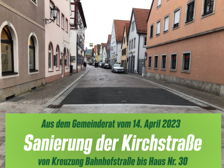 Fahrbahnsanierung Thüngersheimer Str.