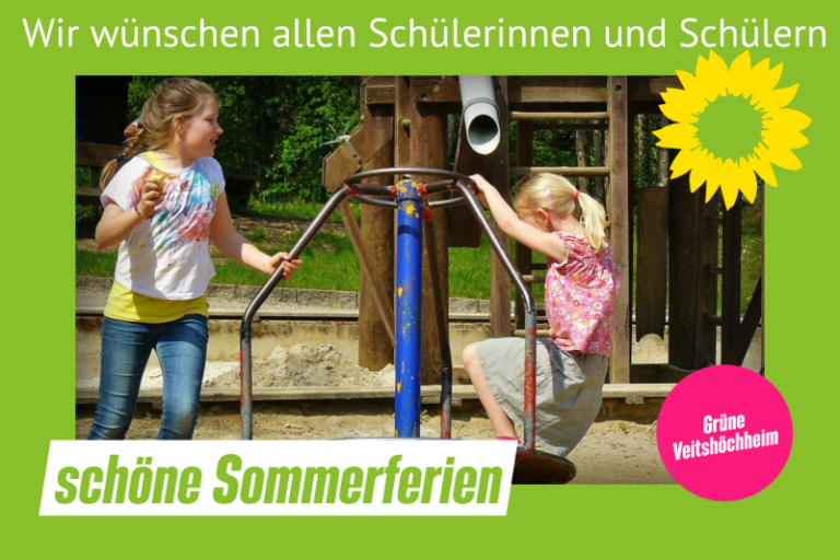 und allen einen erholsamen Urlaub