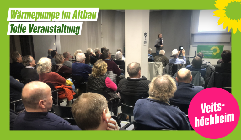 gut besuchte Veranstaltung zur Wärmepumpe