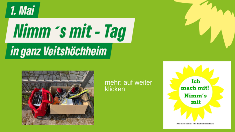 Nimm´s mit – Tag auch 2024