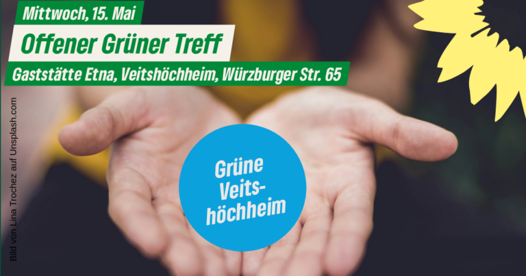 Triff die Grünen im Mai!