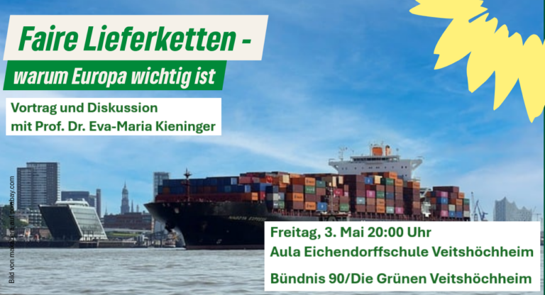 Wichtiges Thema auch als Fairtrade-Gemeinde!
