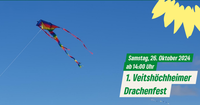 Drachensteigen für Jung und Alt
