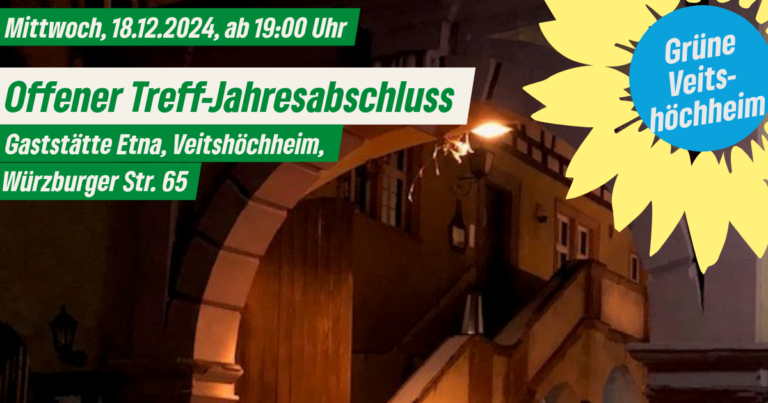 Offener Treff zum Jahresabschluss