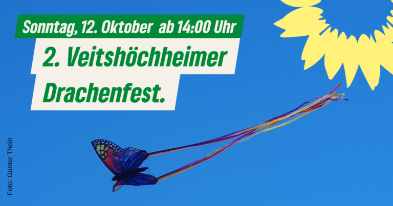 Grüne laden wieder zum Drachenfest ein