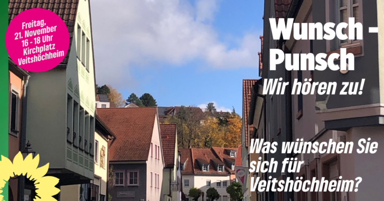 Ihre Meinung ist gefragt! – Mit Landratskandidat Sven Winzenhörlein