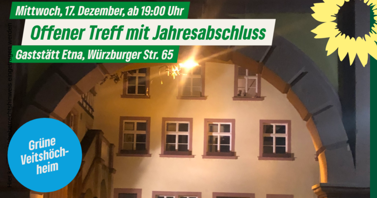 Einladung zum letzten Offenen Treff 2025