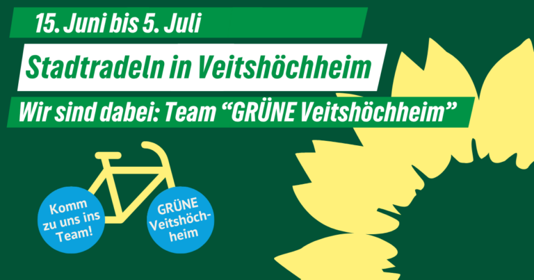 Stadtradeln 2026 – mach mit im Grünen Team!